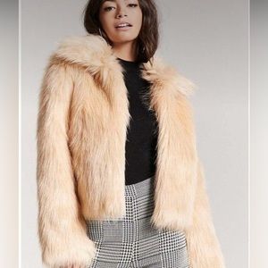 Forever 21 faux fur jacket